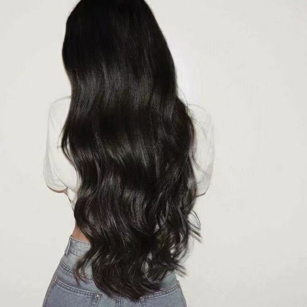 YOULUCK Dark Brown Tape In Human Hair Extensions