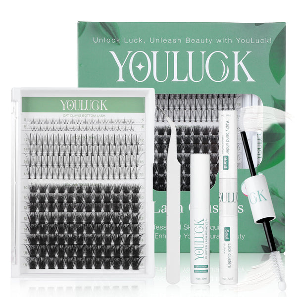 Cat Claws + Enchantress Lashes | Waterproof Ultra-Thin Band DIY Lash Clusters