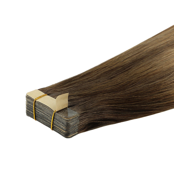 YOULUCK Ash Honey Highlight Tape In Hair Extensions
