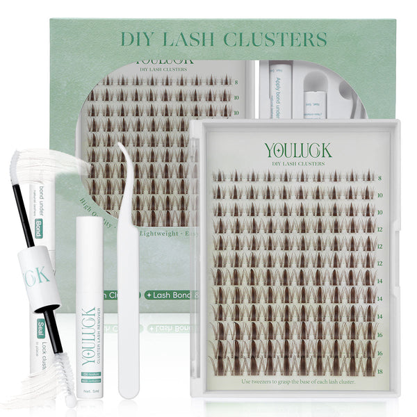 Brown Demon Wink | Manga Lashes Individual Lash Clusters