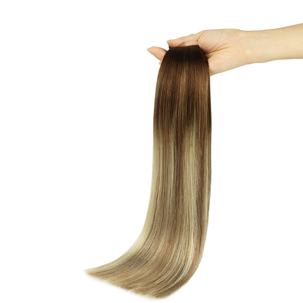 YOULUCK Ash Honey Highlight Tape In Hair Extensions
